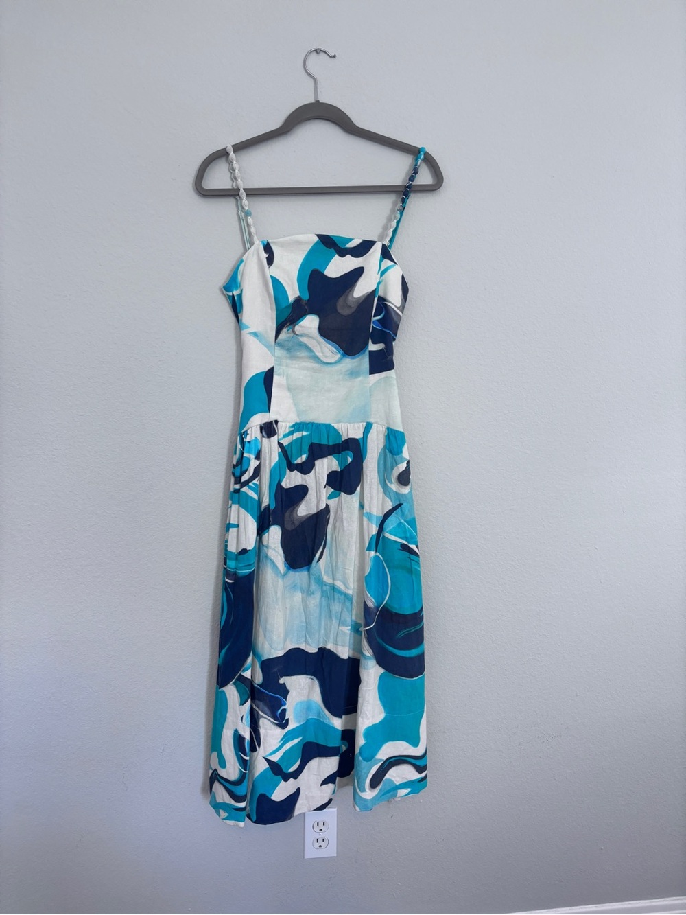 Christian Lacroix Linen Blend Midi Dress